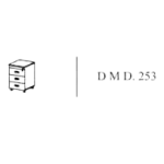 LACI MEJA KANTOR INDACHI  - DMD 253