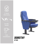 KURSI AUDITORIUM DOROTHY - DT 501