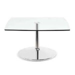 COFFEE TABLE INDACHI  - CTR GLAZED TOP TABLE GLASS 8 MM