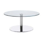 COFFEE TABLE INDACHI  - CTRX GLAZED TOP TABLE GLASS 8 MM