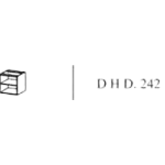 LACI MEJA KANTOR INDACHI  - DHD 242