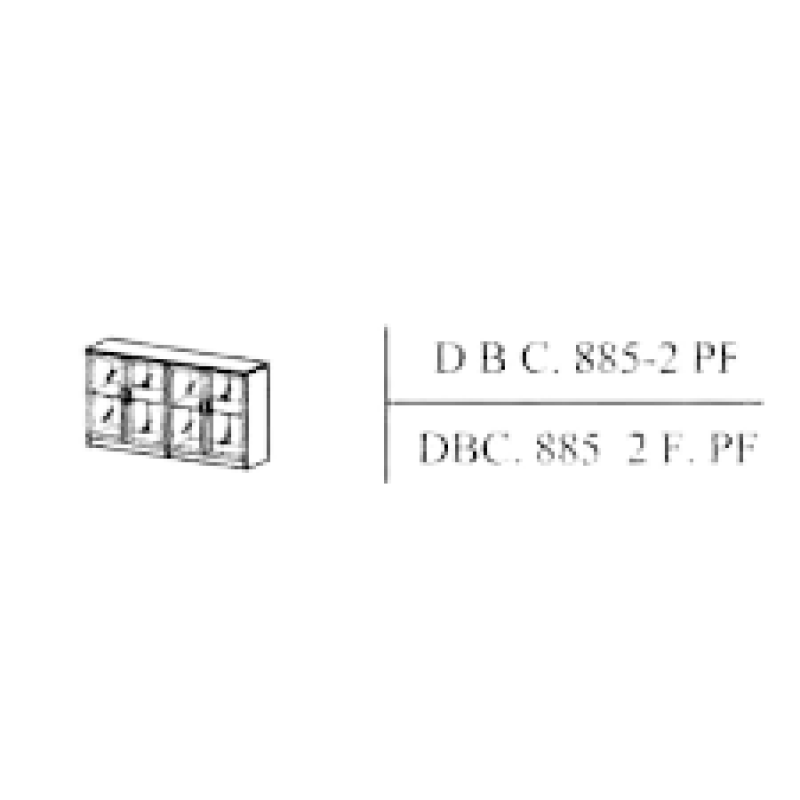 LEMARI ARSIP INDACHI  - DBC 885 2 F PF