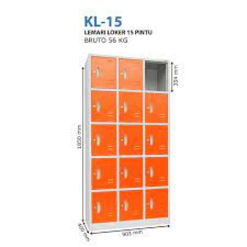 LOCKER KOZURE - KL 15