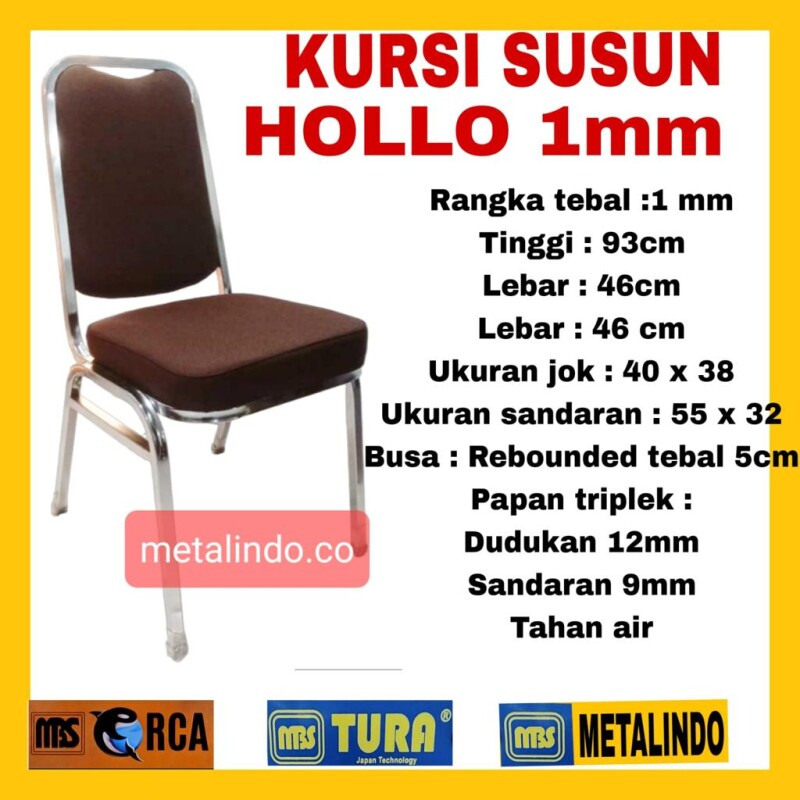 KURSI MENTALINDO 1MM
