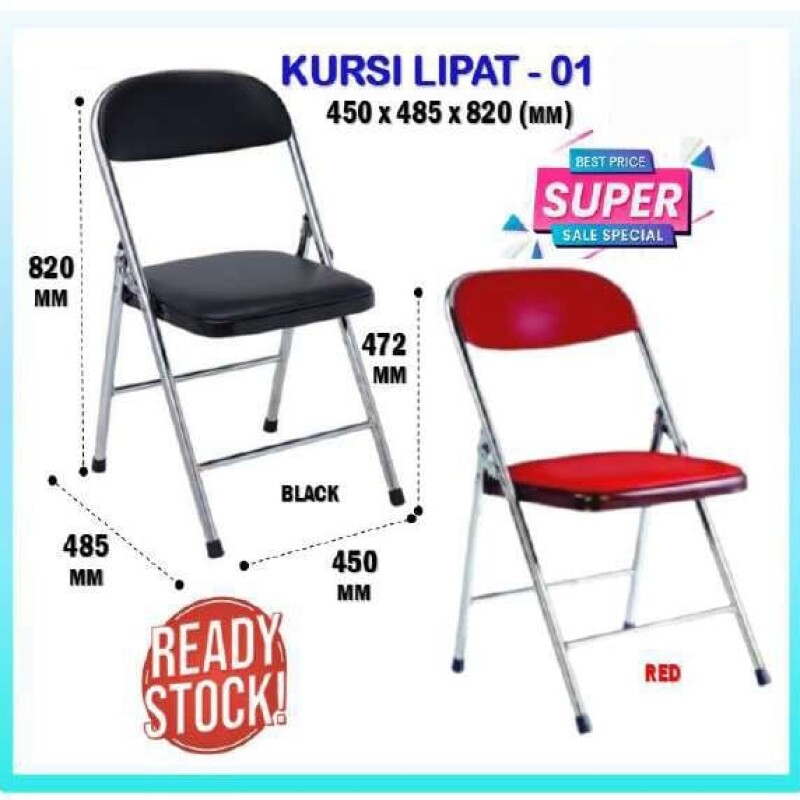 KURSI LIPAT METALINDO