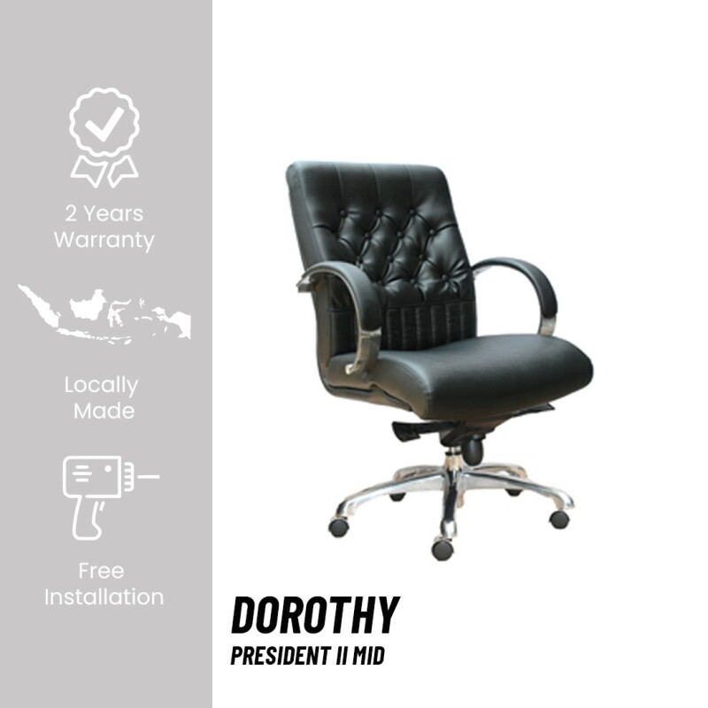 KURSI DIREKTUR DOROTHY - PRESIDENT 2 MIDBACK
